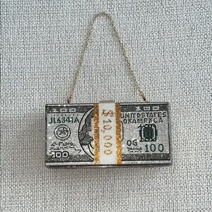 $10,000 Money Stack Clutch Bag